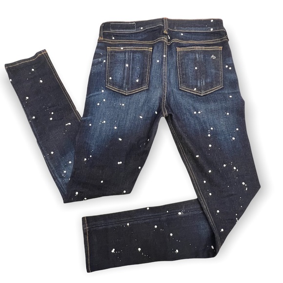 Rag & Bone Skinny Jeans Anfield Splash - Picture 9 of 10